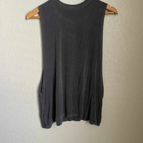Awesome Vintage Wash Biker Tee Tank - Picture 5 of 6